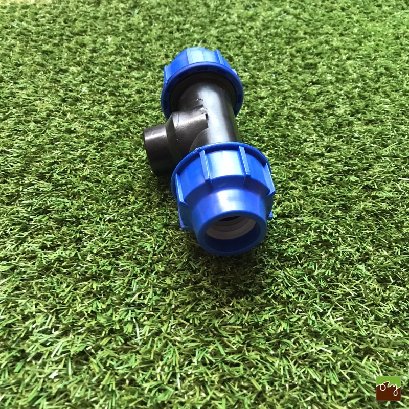 PP T-kus na PE potrubie Ø25mm 3/4" VNZ