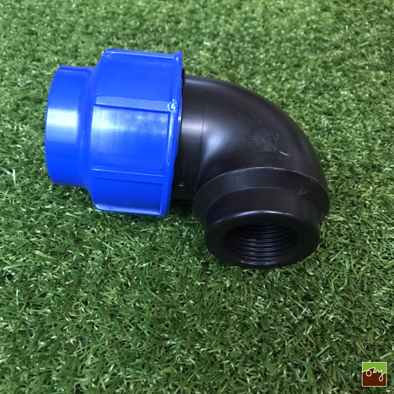 PP koleno Ø40mm - 1" VNZ