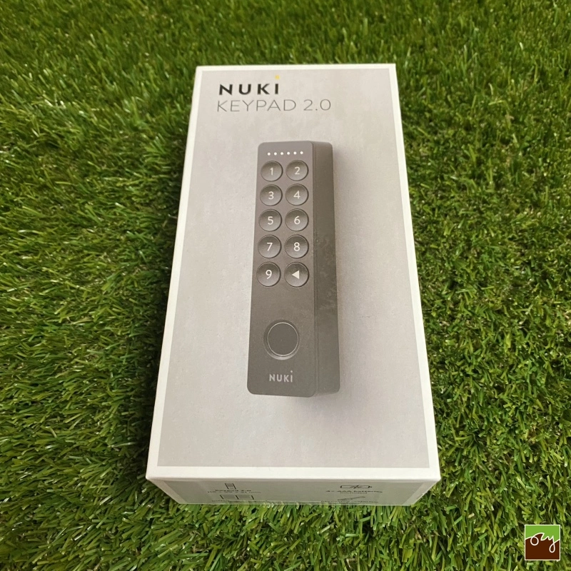 Kódovacia klávesnica NUKI KEYPAD 2.0 s čítačkou odtlačkov prsta