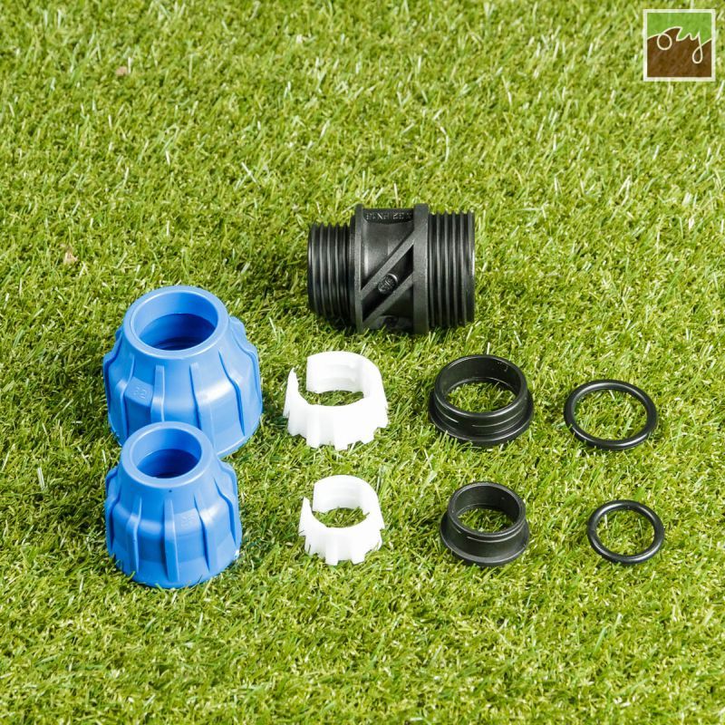 PP redukcia na PE potrubie Ø32mm - Ø25mm