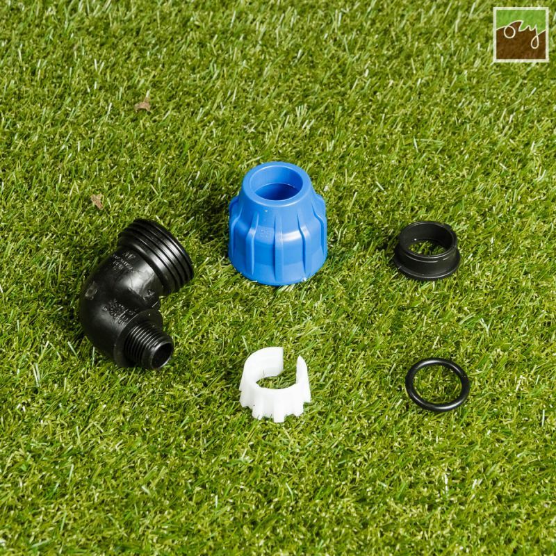 PP koleno Ø25mm - 1/2" VOZ