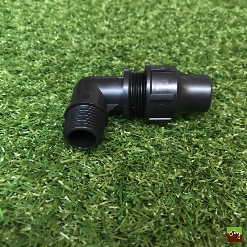 Skrutkovacie koleno Ø16mm - 1/2" VOZ