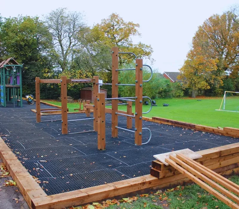 Gumový bezpečnostný povrch pre detské ihriská|1x1,5m|1,5m2