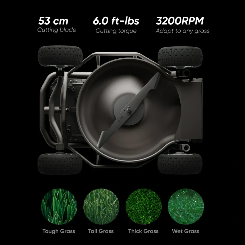 Diaľkovo ovládaná AKU kosačka Mowrator S1 2WD Advanced