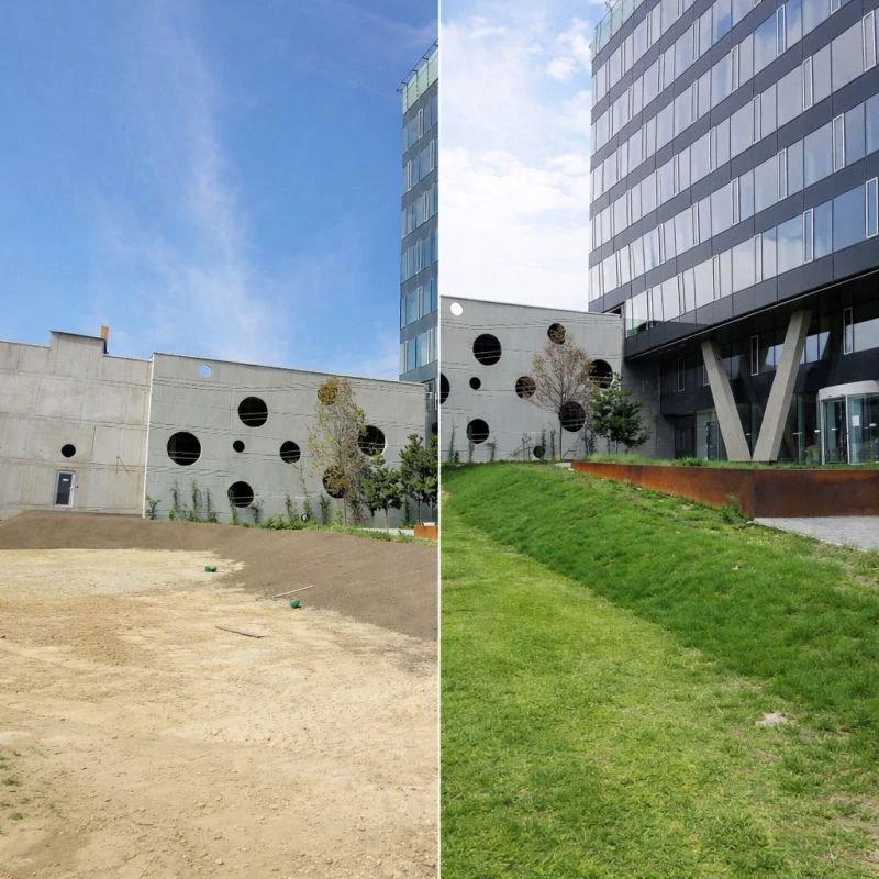 Trávnikový koberec Grasstex 2,1x25m + sieťka proti krtom 2x25m + skoba U 100ks