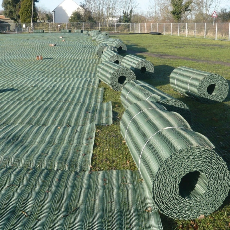 Zatrávňovacia rohož na dočasné parkovanie GrassRoll Premium+ | 2x5m | 10m2 do 5 ton
