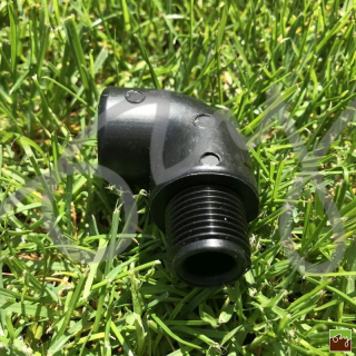 Plastové koleno 1/2" VOZxVNZ