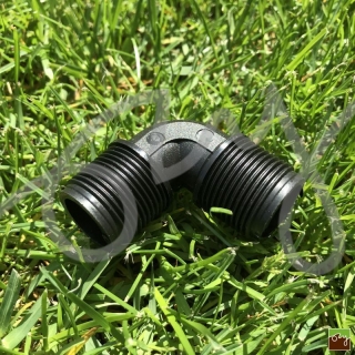 Plastové koleno 3/4" VOZ