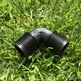 Plastové koleno 3/4" VOZ