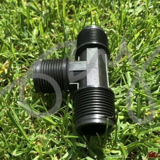 Plastový T-kus 3/4" VOZ