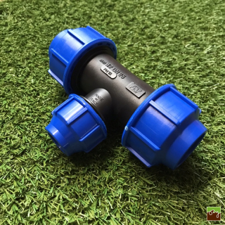 PP T-kus na PE potrubie redukovaný Ø32mm - Ø25mm