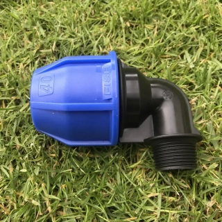 PP koleno Ø40mm - 1" VOZ