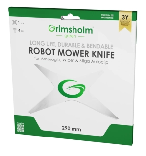 Nôž 29cm pre robotické kosačky Wiper, Ambrogio, Stiga