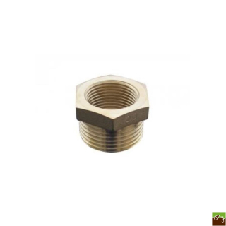 Mosadzná redukcia 1/2" VOZ - 1/4" VNZ