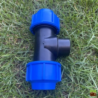 PP T-kus na PE potrubie Ø32mm 3/4" VNZ