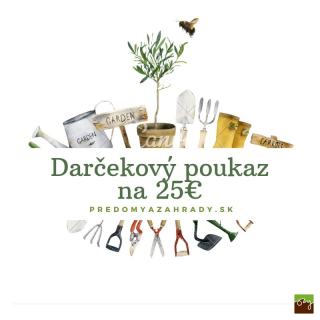 Darčekový poukaz na 25€