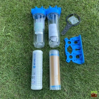 Set 10" filtra SENIOR DUO 1" na nečistoty a demineralizáciu