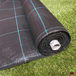 Tkaná agrotextília čierna 100g/m2 | 2,1x25m | 52,5m2