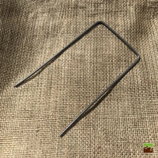 Oceľová skoba "U" 15x7,5 cm (100ks)