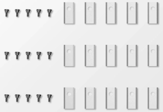 Wiper POP SET 15ks náhradných nožov