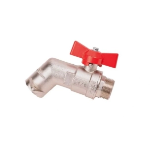 Guľový ventil k vodnej zásuvke s kohútikom 3/4"