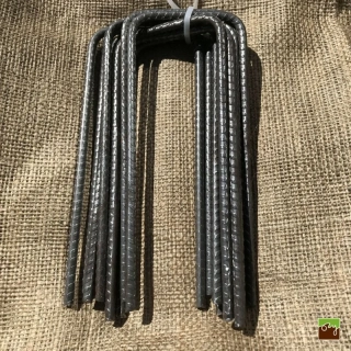 Oceľová skoba "U" Ø 6mm 15x7,5 cm (10ks)