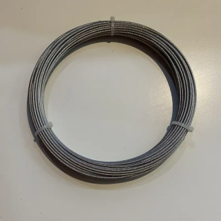 Oceľové lano 14m - priemer 2mm