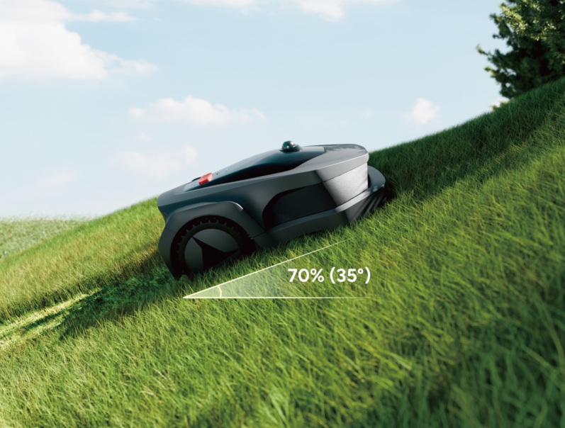 iGarden L AWD Series zvládne strmé svahy až 70 percent